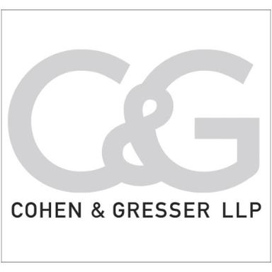 Cohen & Gresser LLP logo